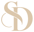 Sarah and Damilare’s intertwined monogram